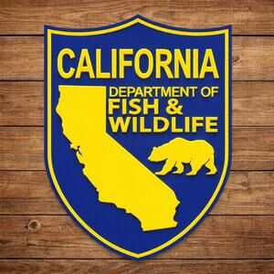 California Department of Fish and Wildlife Sign National Park Forest Hunt Game